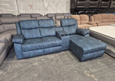 Zara Blue Chaser Sofa