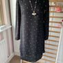 dress Bnwt black patterned H&M dress size 36 Image 2
