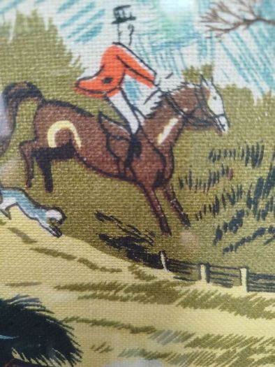 Vintage Framed Hunt Image