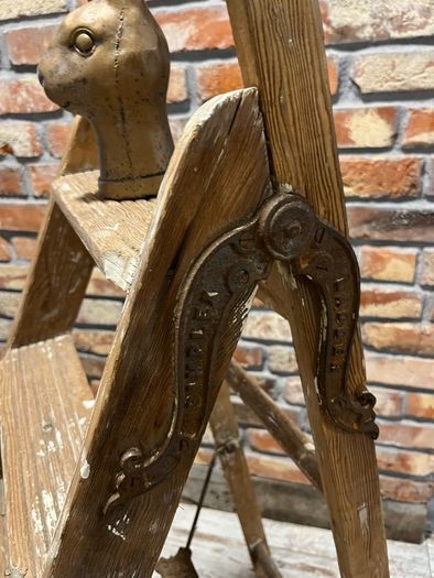 vintage Victorian ladder