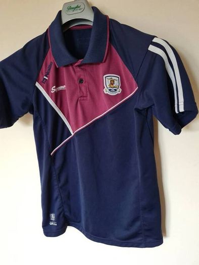 Oneills galway gaa polo shirt Size small ptp 20" in excellent condition