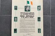 Rare Proclamation of the Irish Republic print