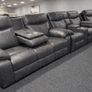 New Grey Corner Sofa recliners Image 8