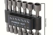 14pcs Hex Socket Wrench Set, Powerful Drill Tool With 5-13mm Nozzles &amp; Screwdriver Accessories