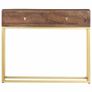 Console Table 90x30x75 cm Solid Mango Wood Image 4