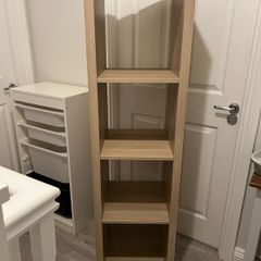 Ikea kallax stained oak effect