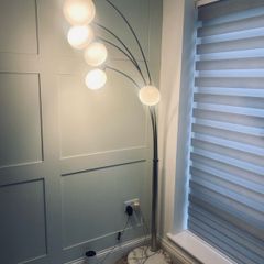 Floor Lamp with Marble Stand