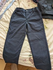 Boys navy trousers