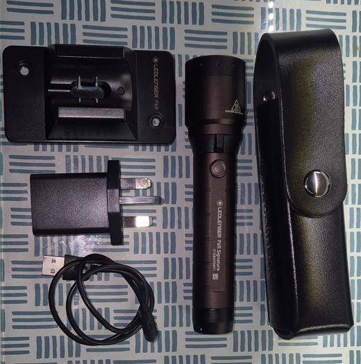 led lenser P6R Signature Rechargeable, 1400 Lumens