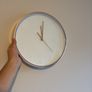 Metallic Pink Clock Image 2