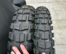 CST motorbike tyres (front & rear)