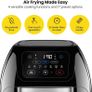 NEW SALE | Multifunctional Digital Air Fryer+ Rotisserie, Dehydrator, Convection Oven, 17 Presets Fry, Roast, Dehydrate, Bake, XL 10L Family Size, 1800W Image 2