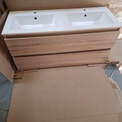 New Visobath 1200 unit with ex display double basin
