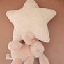 Jellycat Bashful Pink Bunny Musical Pull Image 2