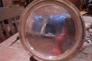 Circular EPNS Serving Tray