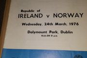 Ireland v norway 1976