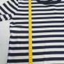 SONIA by Sonia Rykiel black and ivory striped top Sz M (Fit 8-10UK) - Rrp 285 Image 4