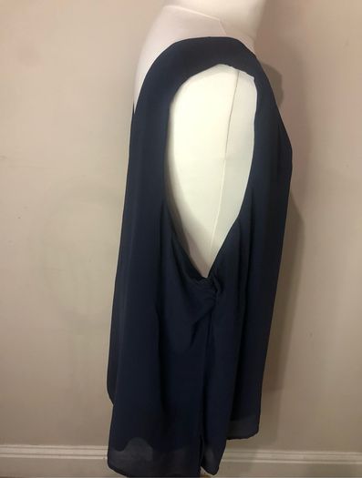 Joanna Hope navy blouse and cami set (size 26)