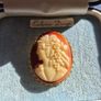 Vintage Cameo Brooch Image 4