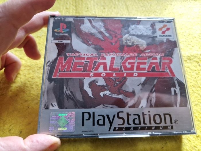 Metal Gear Solid PlayStation1 Ps1 PlayStation2 Ps2 Games Original