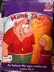 large size Irish book- math thu 2