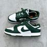 Green & White Nike Dunk Low Retro Image 8