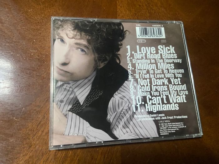 Bob Dylan Time Out of Mind CD