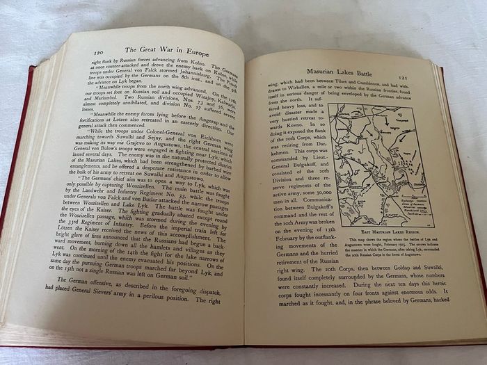 The rise of the East African Empire by Captain F.D.Lugard. The Great War in Europe volumes 3 & 8 by Frank R. Cana