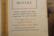 The Sunday Missal. 1970s-80s Published By Collins. Paperback In FAIR Condition.  See Photos For Same.