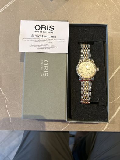 oris mens big crown pointer watch