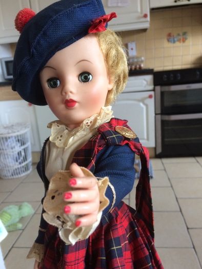 Bonny The Plaid Lassie Doll