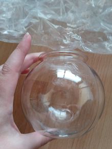 Set of 6 Hand-Sized Mini Plastic Fish Bowls New & Unused Craft / Party Jars/ Wedding decor