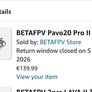 Betafpv Pavo20 Pro Ii 3s Elrs Image 3