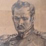 Aram Vanetsian 1950 Soviet Armenian Pencil Sketch Eugene Onegin Image 2