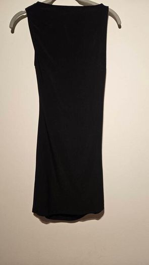 Bershka Black Draped Mini Dress  Size S