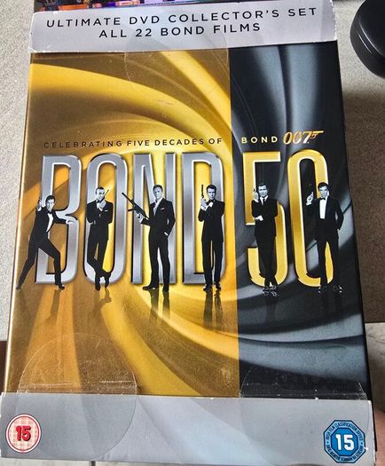 complete james bond dvd collection