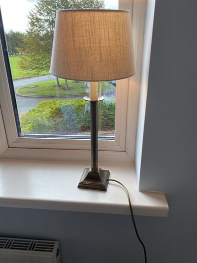 LAURA ASHLEY lamp with free lamp shade