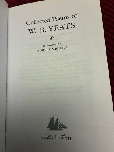 Collected Poems of W.B. Yeats