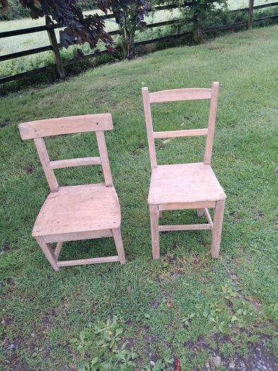 2 vernacular chairs
