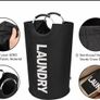 NEW SALE | 90L Large Collapsible Washing Laundry Basket Bag Image 3