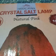 Brand New Large Himalayan Crystal Salt Lamp