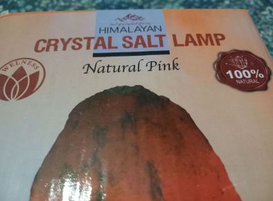 Brand New Large Himalayan Crystal Salt Lamp
