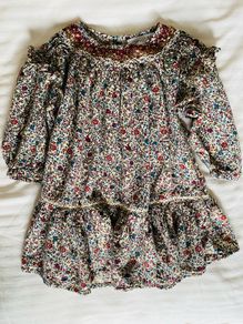 Long sleeved bohemian dress 2-3 yrs