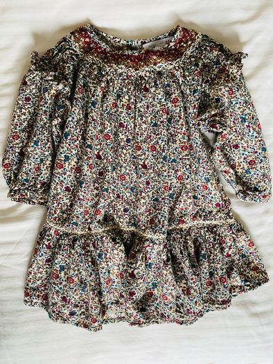 Long sleeved bohemian dress 2-3 yrs