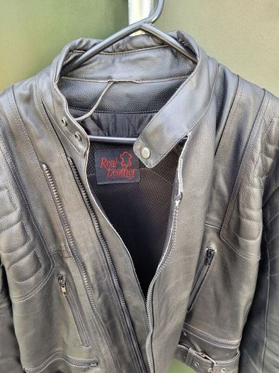 Vintage leather Motorcycle Jacket size M/L
