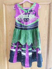Kids scream cheerleader costume