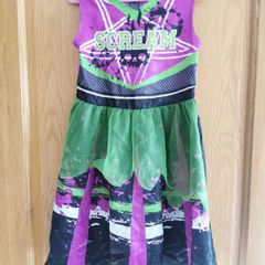 Kids scream cheerleader costume