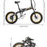 Lankeleisi X2000 Plus Electric Bike - Green Image 10