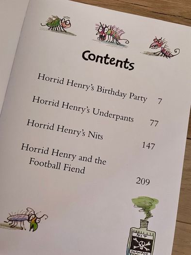 Horrid Henry books