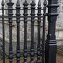 Pair of cast iron gate posts Image 2